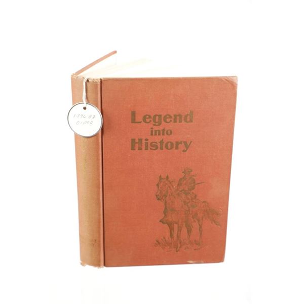 1951 1st Ed Legend into History by Charles Kuhlman