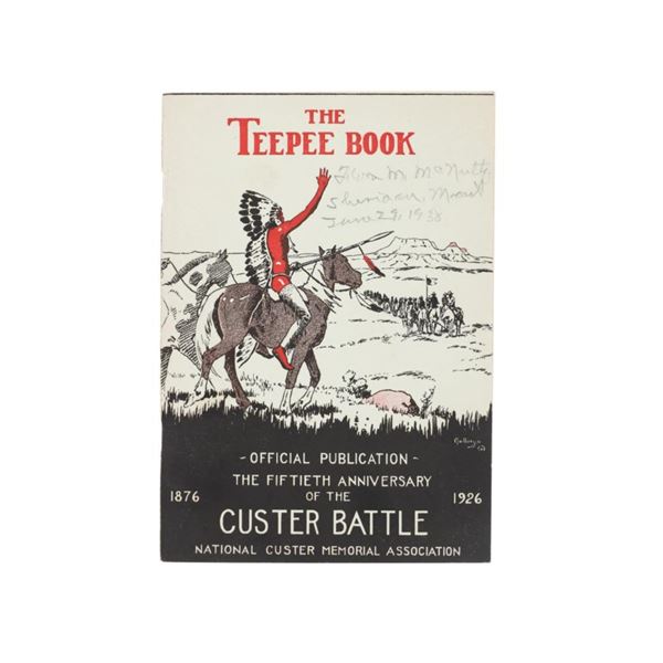"The Teepee Book" 50th Anniversary Custer Battle