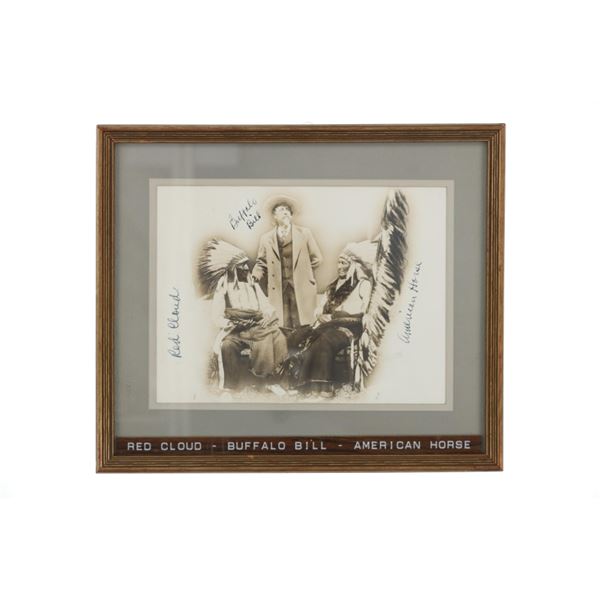 D.F. Barry (1854-1934) Red Cloud & Buffalo Bill