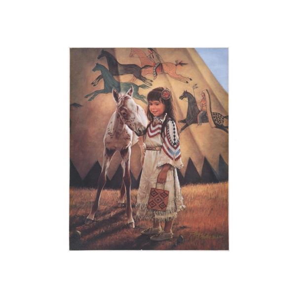 Montana Karen Noles (b. 1947) Appaloosa Heart