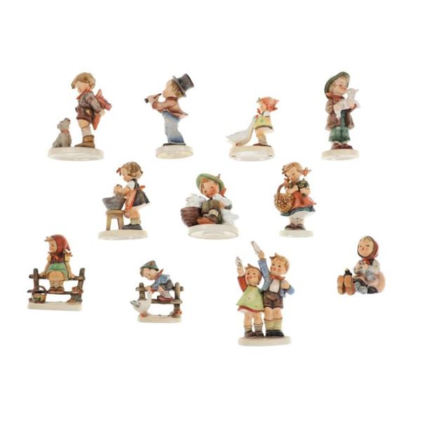 Vintage Ceramic Goebel Hummel Figurines (11)