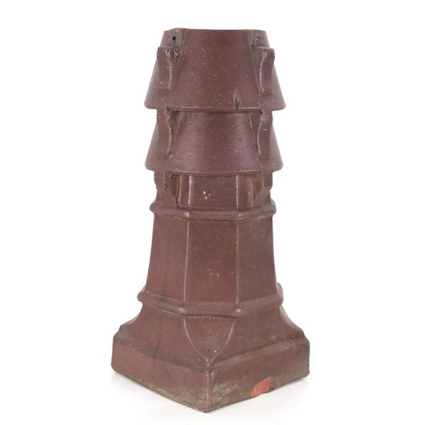 Ca. 1910-1940 Stoneware Chimney Cap or Flute