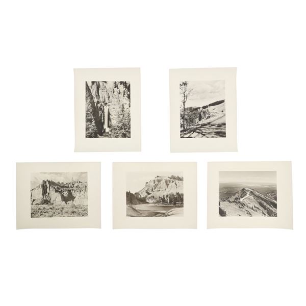 F. J. Haynes Original Yellowstone Photos (5)