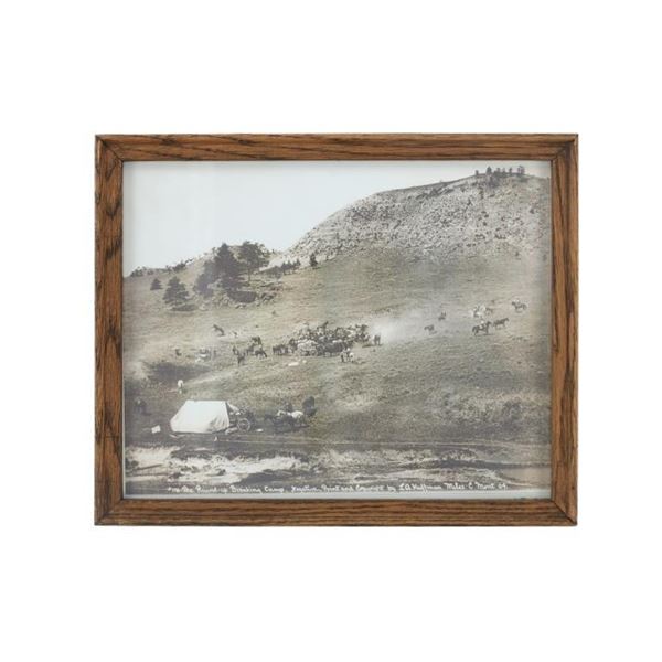 Laton Alton Huffman (1854-1931) Albumen Print