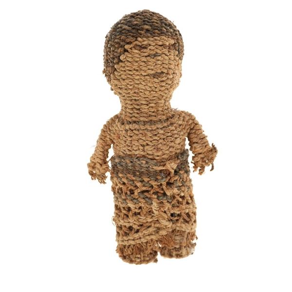 C. 1910-30's Klamath Native American Woven Doll