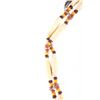 Image 6 : Northern Plains Indians Bone & Trade Bead Necklace