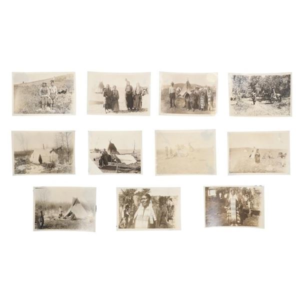 Ca. 1880- Northern Plains Photos from A. B. Welch