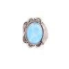 Image 2 : Navajo Sterling Silver Larimar & Turquoise Rings