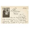 Image 2 : David F. Barry (1854-1934) ALS Correspondence '26