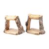 Image 1 : Ca. 20th C. Custom Juniper Wooden Stirrups