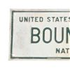 Image 2 : Original Yellowstone National Park Boundary Sign