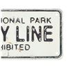 Image 4 : C. 1930- Yellowstone National Park Boundary Sign