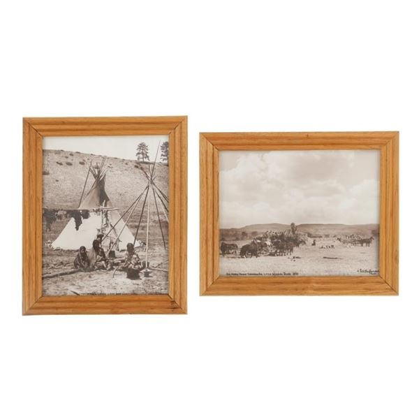 L. A. Huffman Photographs (2) Coffrin's Old West