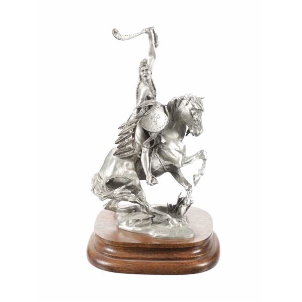 Michael Boyett Limited Ed. "Sioux War Cry" Pewter