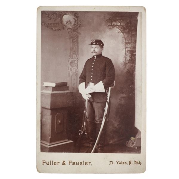 8th Cavalry Soldier 1890's by Fuller & Fansler