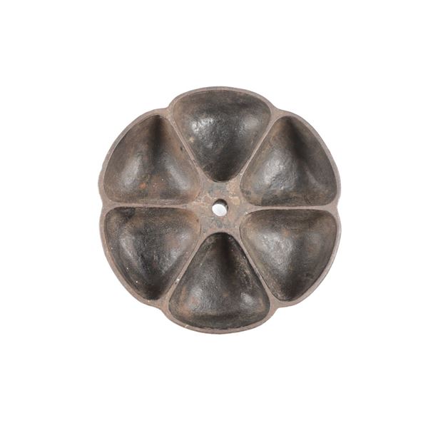 Cast Iron Six Tray Star Nail Sorting Tray c. 1950s