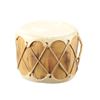 Image 1 : Taos Workshop One Log Parfleche Rawhide Drum