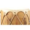 Image 3 : Taos Workshop One Log Parfleche Rawhide Drum