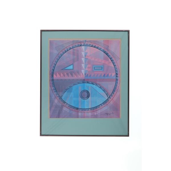 Santa Clara Pueblo Helen Hardin Framed Poster