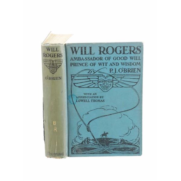 1st Ed. "Will Rogers Ambassador of Good Will, 1935