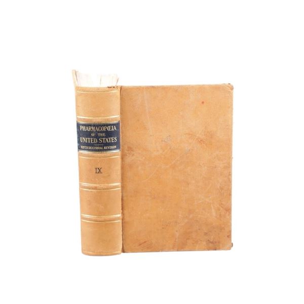 "Pharmacopoeia of the U.S., 9th Revision" 1916