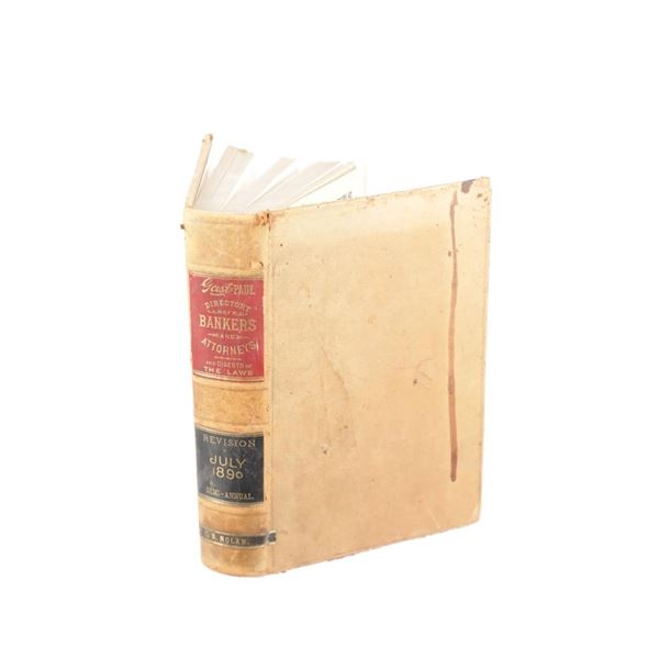 Gast Paul Banker & Attorney Digest of Laws 1890