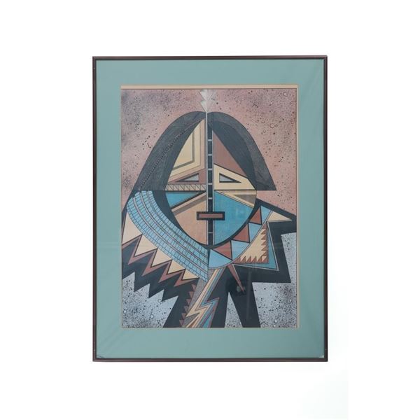 Santa Clara Pueblo Helen Hardin "Listening Woman"