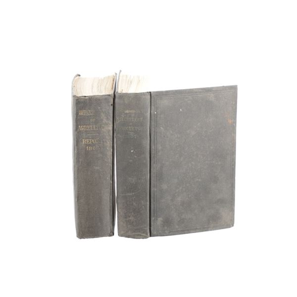 Department of Agriculture Books 1869 & 1891 (2)