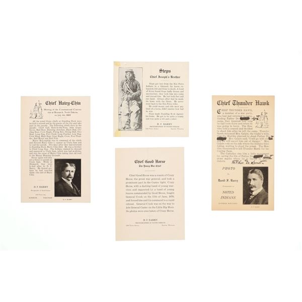 David Barry (1854-1934) Publication Noted Indians