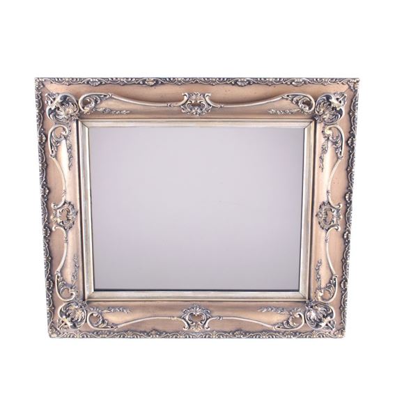 Antique Baroque Revival Giltwood Framed Mirror