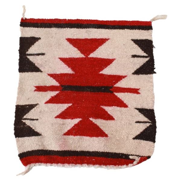 Navajo Gallup Trading Post Salesman Sample Rug 50s