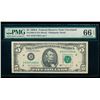 Image 1 : 1988A $5 Cleveland FRN PMG 66EPQ