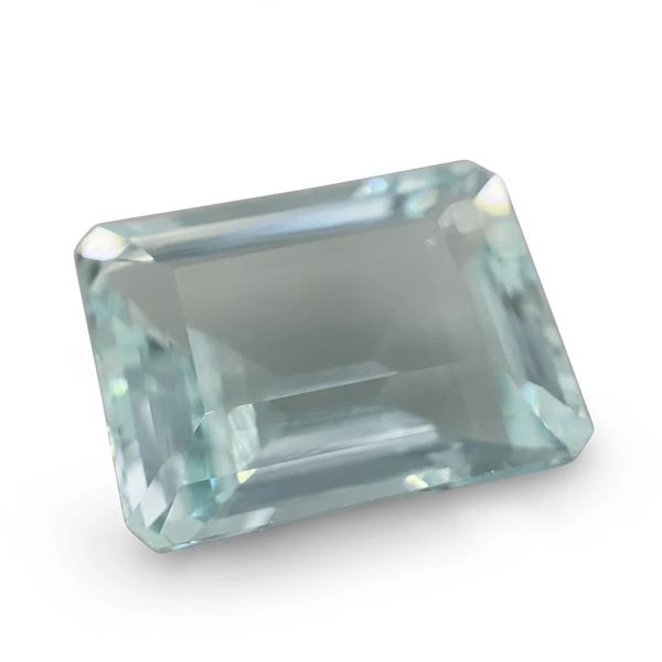 Huge Natural GIA Certified 11.54 Ct Aquamarine