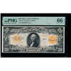 Image 1 : 1922 $20 Gold Certificate PMG 66EPQ