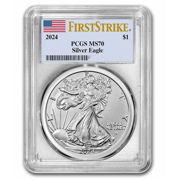 2024 American Silver Eagle PCGS MS70