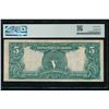 Image 2 : 1899 $5 Chief Silver Certificate PMG 25