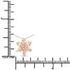Image 3 : 10KT Rose Gold 0.99ctw Morganite Pendant