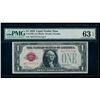 Image 1 : 1928 $1 Legal Tender Note PMG 63EPQ