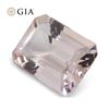 Image 3 : GIA Certified VVs1 Natural 5.8 Ct Morganite