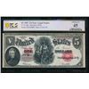 Image 1 : 1907 $5 Legal Tender Note PCGS 45