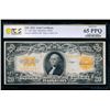 Image 1 : 1922 $20 Gold Certificate PCGS 65PPQ