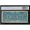Image 2 : 1864 $20 T-67 Confederate PCGS 35PPQ