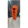 Image 2 : Very Nice Wood Telephone booth display cabinet 33" tall