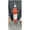 Image 2 : Super Big lighthouse display Tested solar powered light house very nice condition 48" tall