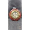 Image 1 : Very nice ships time port hole quart clock 12 ' di