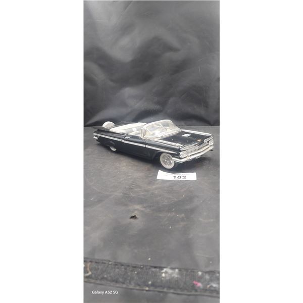 1959 chev impala convertible die cst car 1:18 scale