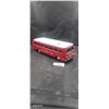 Image 1 : Vintage city bus line battery operated tin toy made in Japan, untested 14"