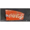Image 1 : Vintage embossed coca cola metal sign 15"x23"