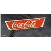 Image 2 : Double Sided Coca Cola Metal Sign age unknown 7'X24"
