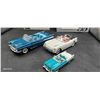 Image 1 : 3 car collectable lot, 1 model and 2 die cast